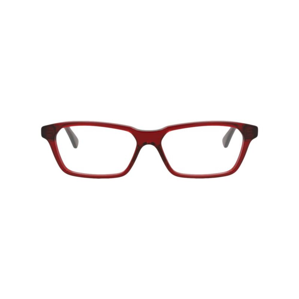 Bottega Veneta Square-Frame Acetate Optical Frames Red Womens